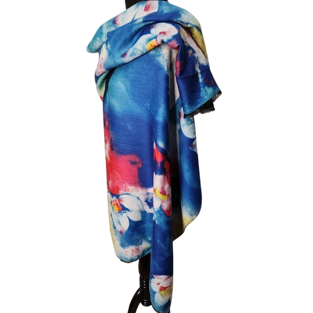 NWT Jessica McClintock Abstract Scarf OS